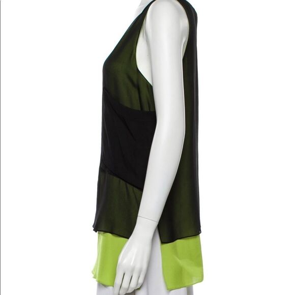 Robert Rodriguez Silk V-Neck Blouse size 4 - Picture 2 of 13